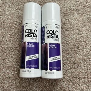 L'Oreal Colorista Spray - # Purple200 - Lot of 2
